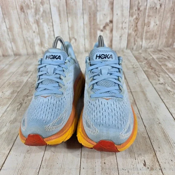 Hoka Clifton 8 Running Shoes Lightweight Cushioned Comfort Women's Size 7B - Picture 4 of 9